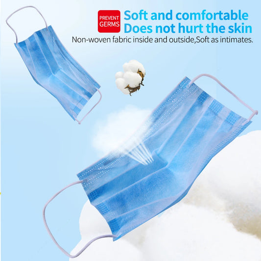 Disposable 3 Layers Breathable Face Masks