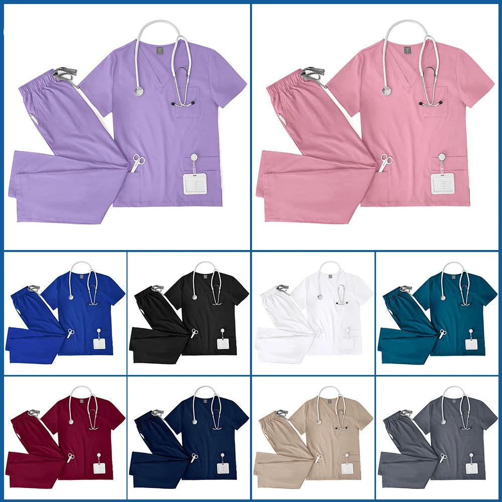 Unisex Nursing Uniforms Set
