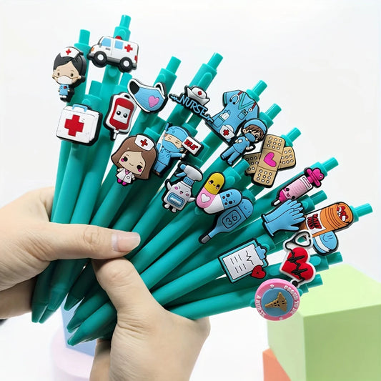 20/30/5pcs Nurse Doctor Writing Gel Pens