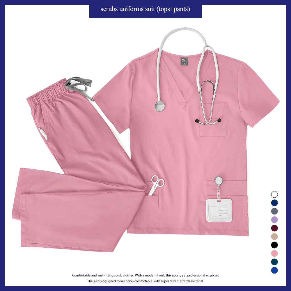 Unisex Nursing Uniforms Set