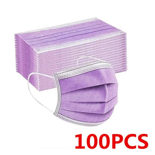 Disposable 3 Layers Breathable Face Masks