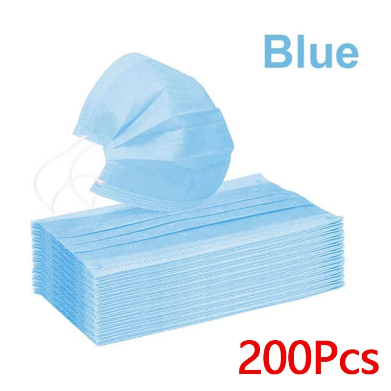 Disposable 3 Layers Breathable Face Masks