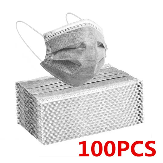 Disposable 3 Layers Breathable Face Masks