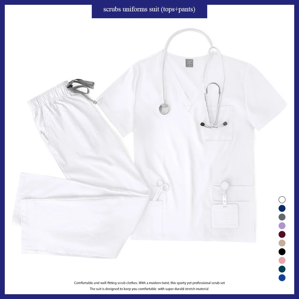 Unisex Nursing Uniforms Set