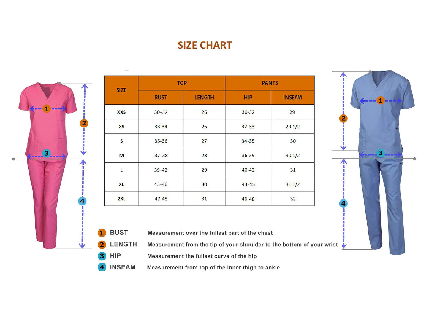Solid Tops Medical Uniform Scrub Sets