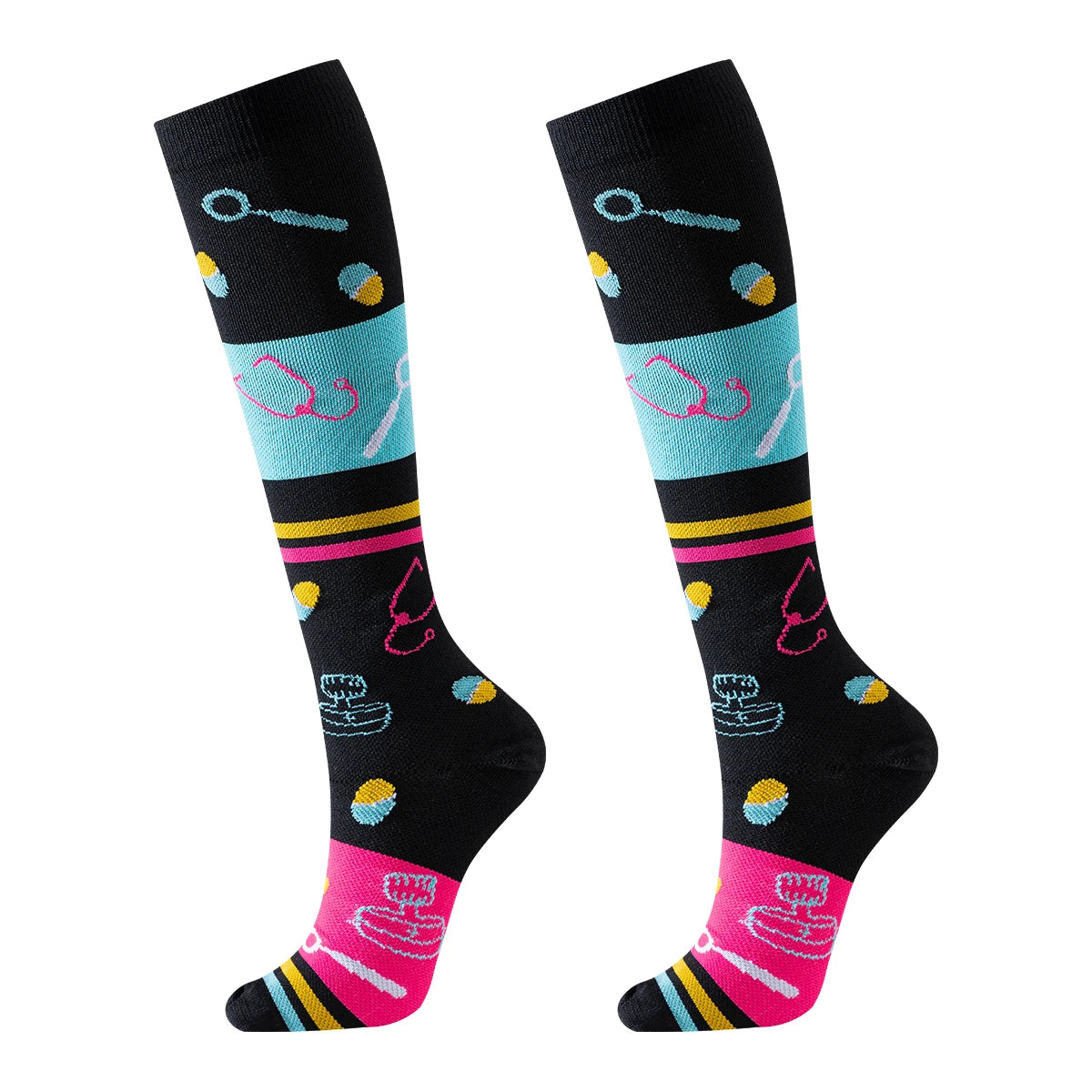 Nurse Compression Socks for Men Women