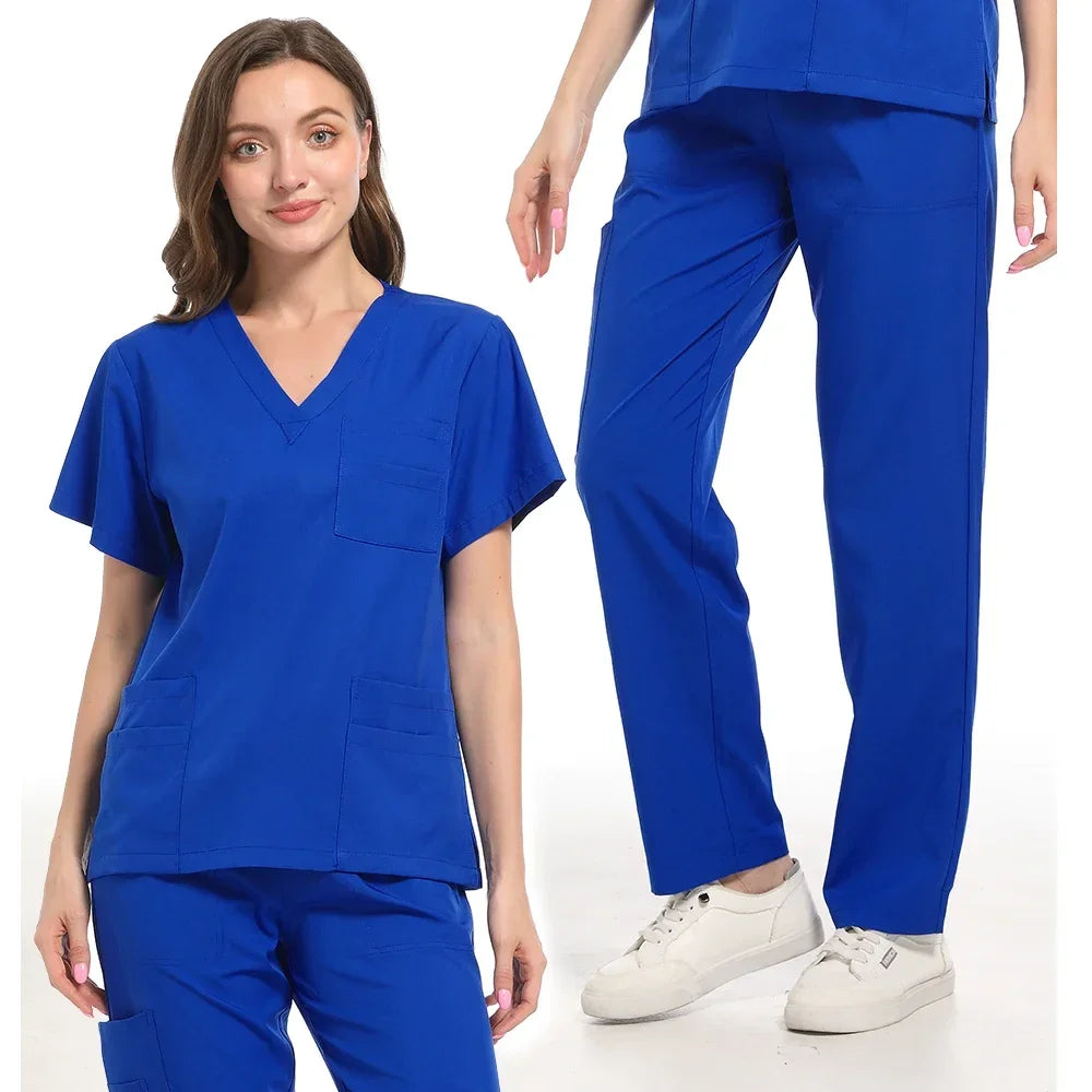 Solid Tops Medical Uniform Scrub Sets