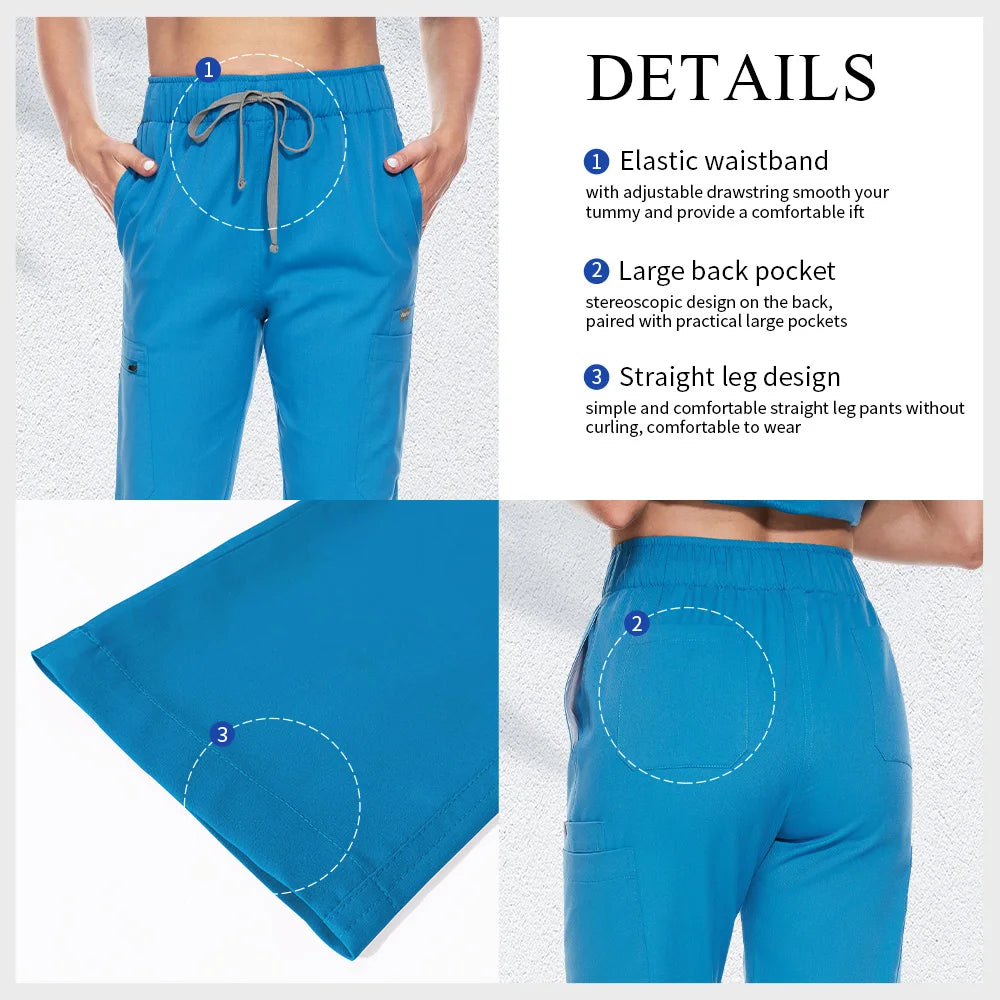 Healthcare Nursing Bottoms High-quality Scrub Pants