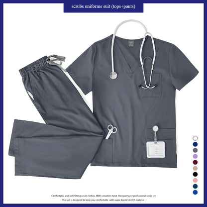 Unisex Nursing Uniforms Set