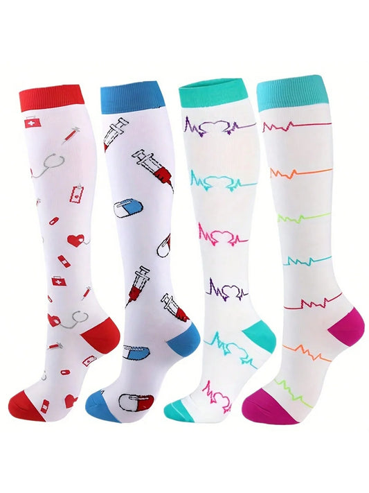 Nurse Compression Socks for Men Women