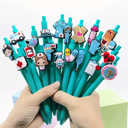 20/30/5pcs Nurse Doctor Writing Gel Pens