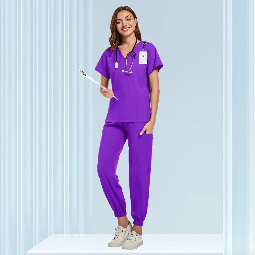 Casual Style Scrub Sets