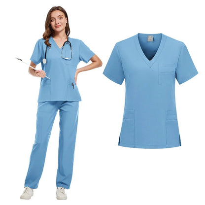 Solid Tops Medical Uniform Scrub Sets