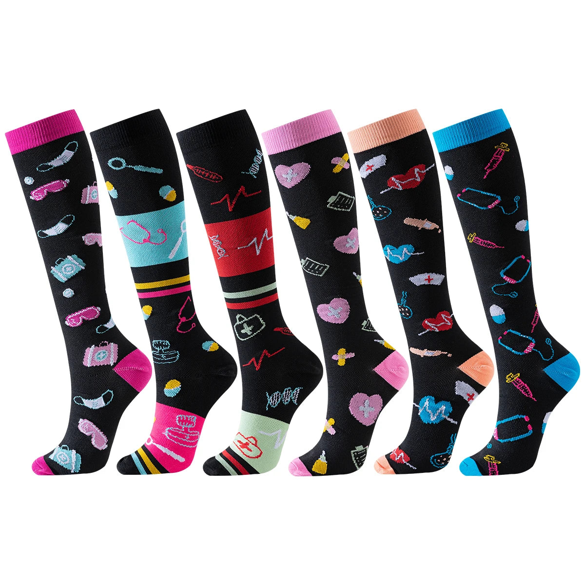 Nurse Compression Socks for Men Women