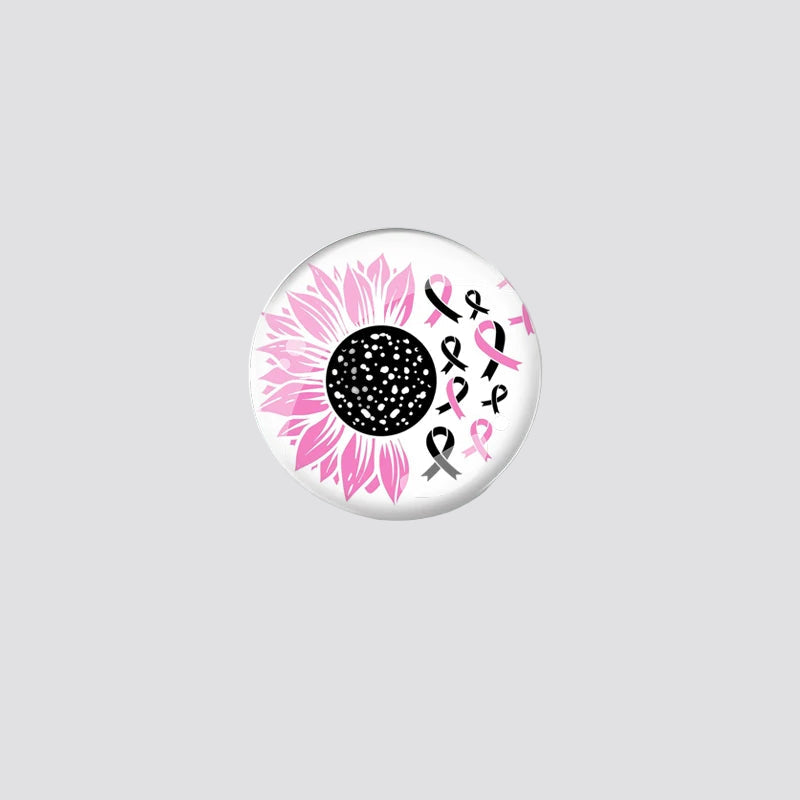 Breast Cancer Awareness Pink Ribbon Pin