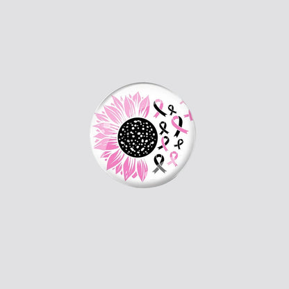 Breast Cancer Awareness Pink Ribbon Pin
