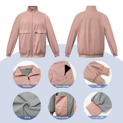 Solid Color Medical Scrub Jackets
