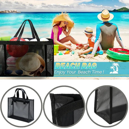 Large Capacity Transparent Organizer Handbag