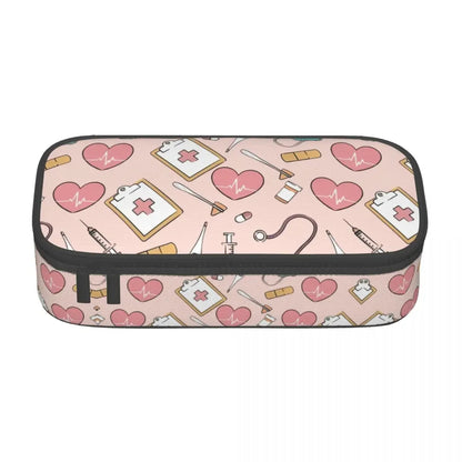 Cute Cartoon Nursing Nurse Pen Case