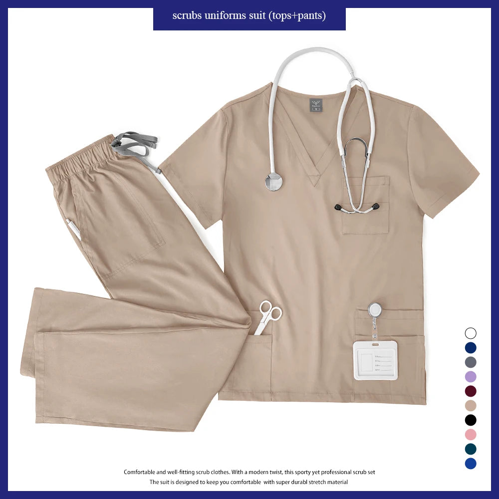 Unisex Nursing Uniforms Set