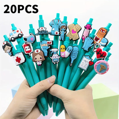 20/30/5pcs Nurse Doctor Writing Gel Pens