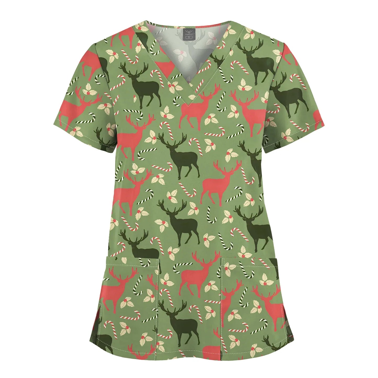 Vibrant Hospital Scrubs Tops