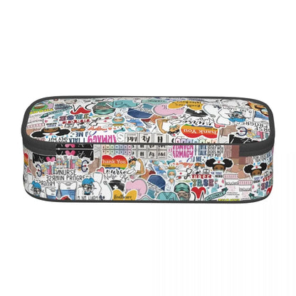Cute Cartoon Nursing Nurse Pen Case