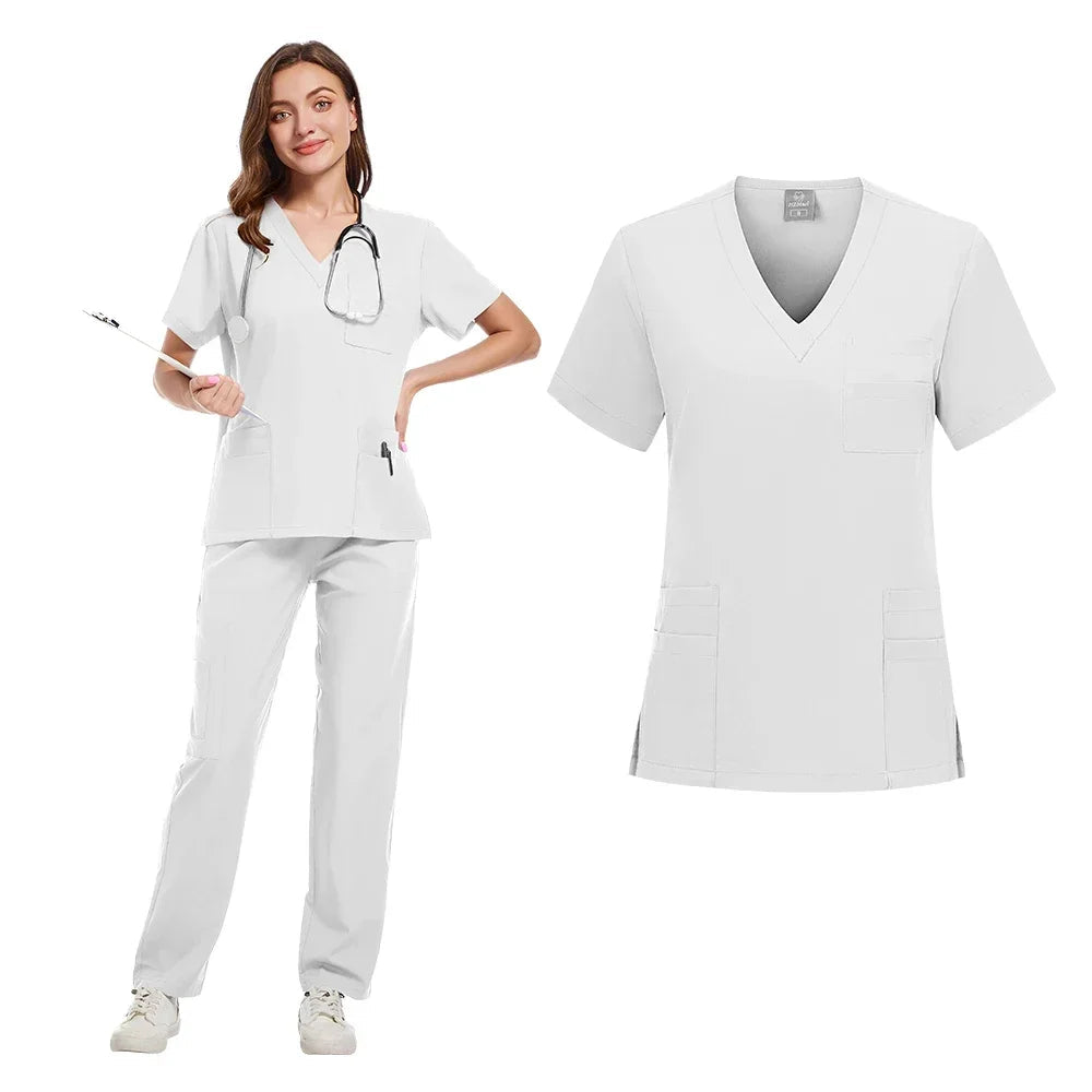Solid Tops Medical Uniform Scrub Sets