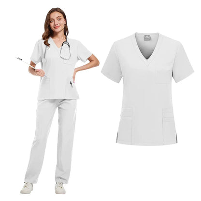 Solid Tops Medical Uniform Scrub Sets