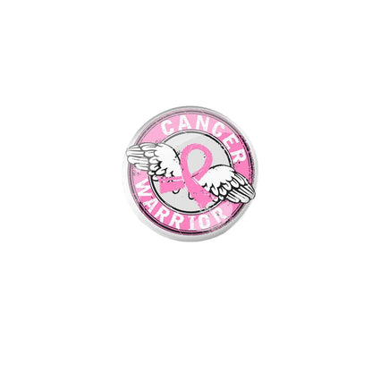 Breast Cancer Awareness Pink Ribbon Pin