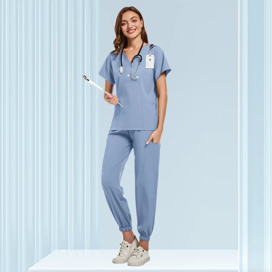 Casual Style Scrub Sets