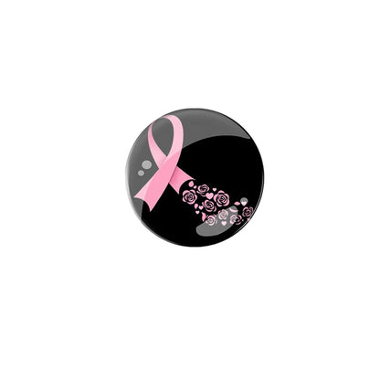 Breast Cancer Awareness Pink Ribbon Pin
