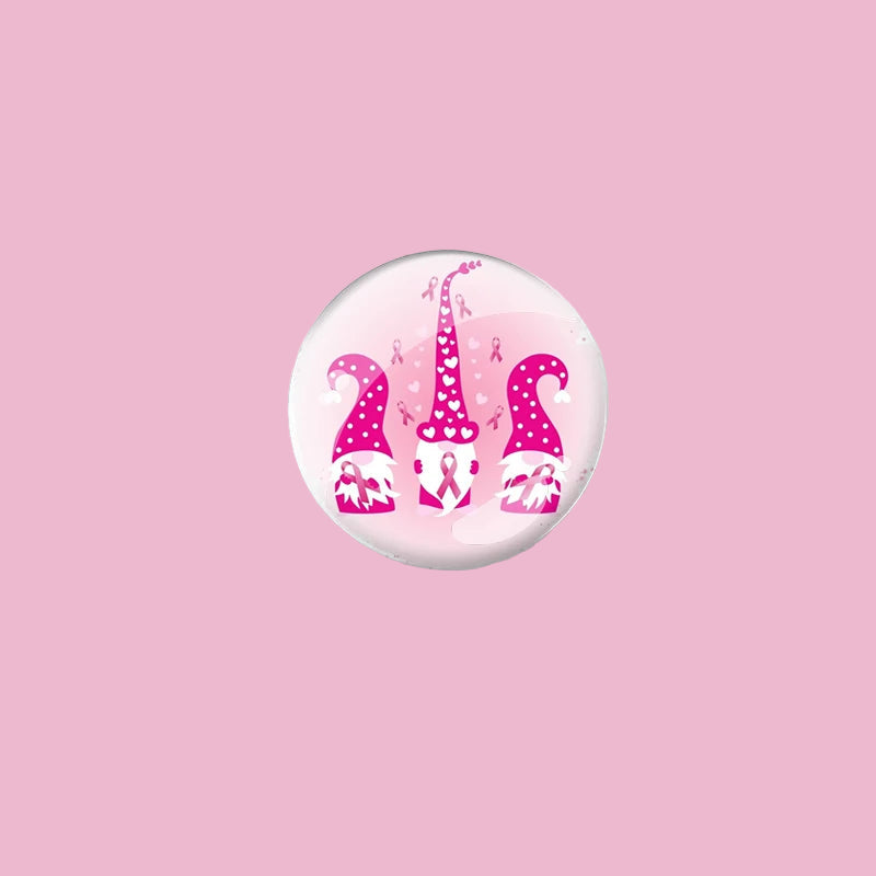 Breast Cancer Awareness Pink Ribbon Pin