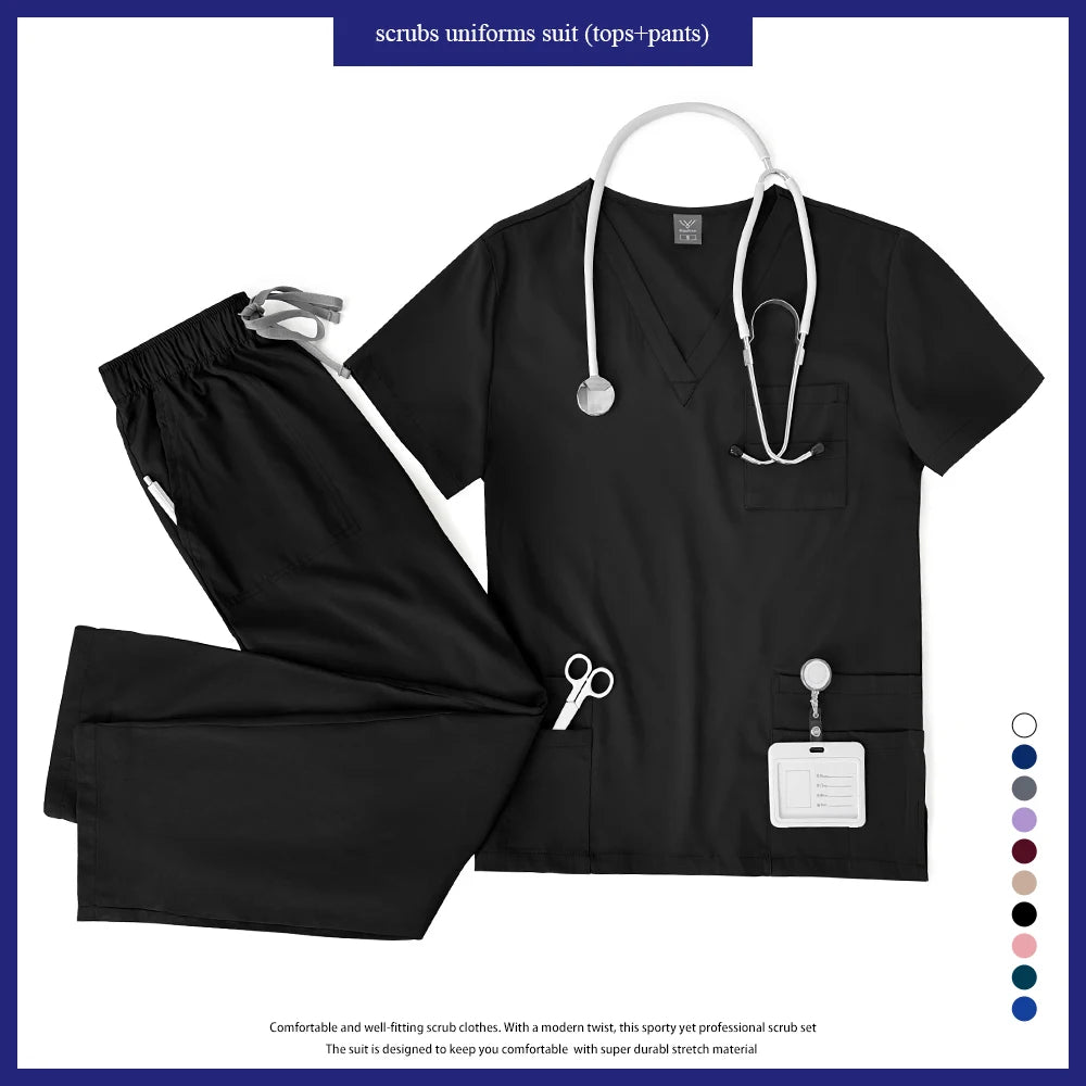 Unisex Nursing Uniforms Set