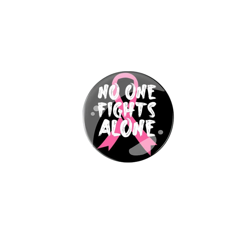 Breast Cancer Awareness Pink Ribbon Pin