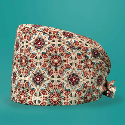Fashion Print Cotton Surgical Hats