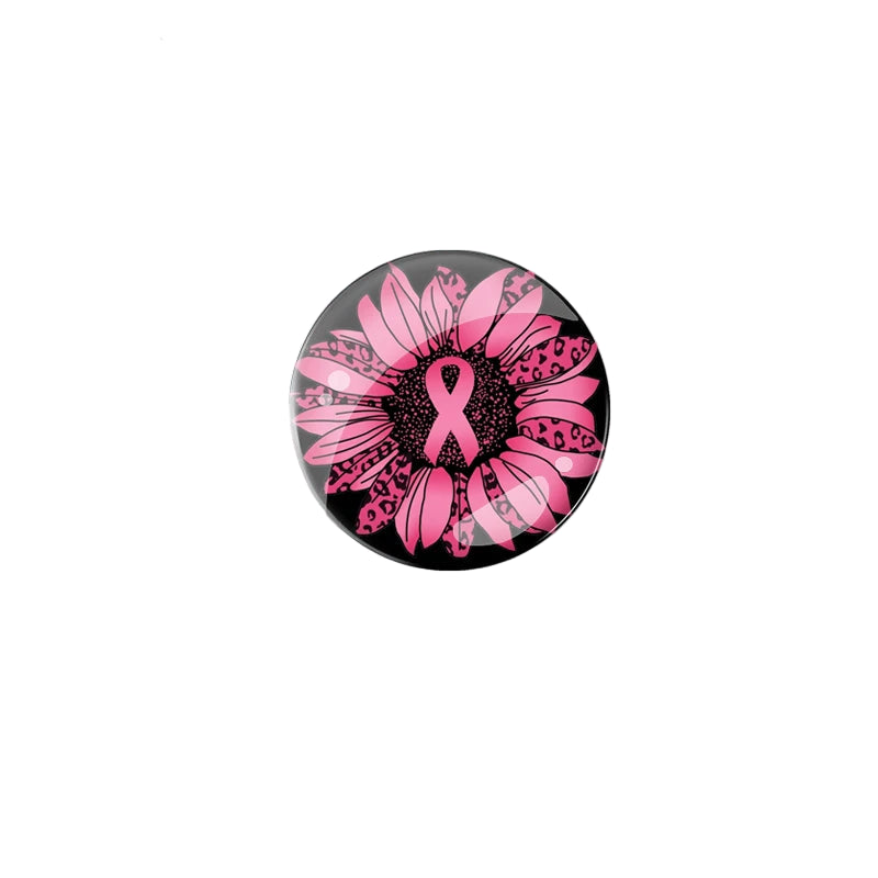 Breast Cancer Awareness Pink Ribbon Pin