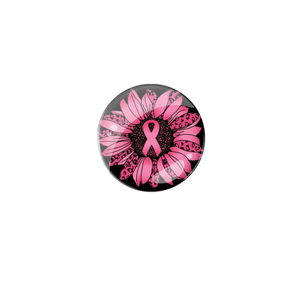Breast Cancer Awareness Pink Ribbon Pin