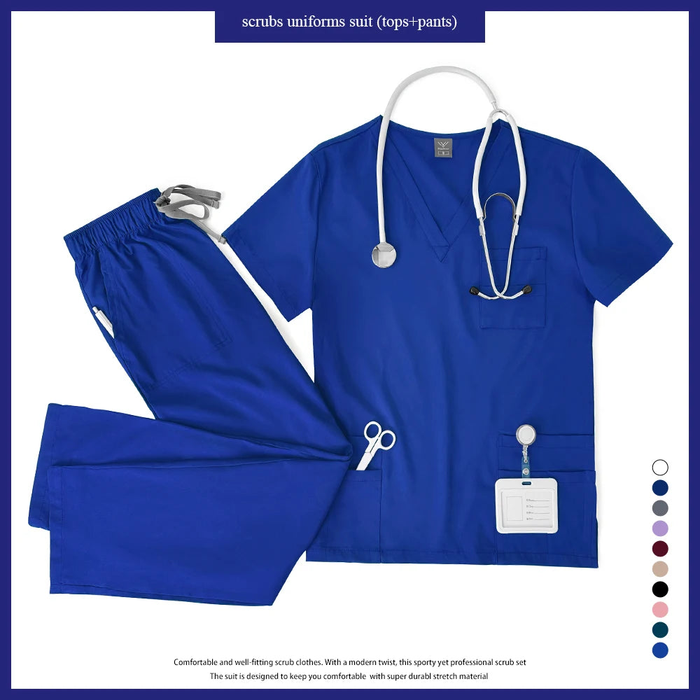 Unisex Nursing Uniforms Set