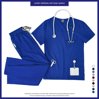Unisex Nursing Uniforms Set