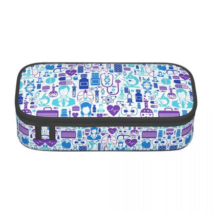 Cute Cartoon Nursing Nurse Pen Case